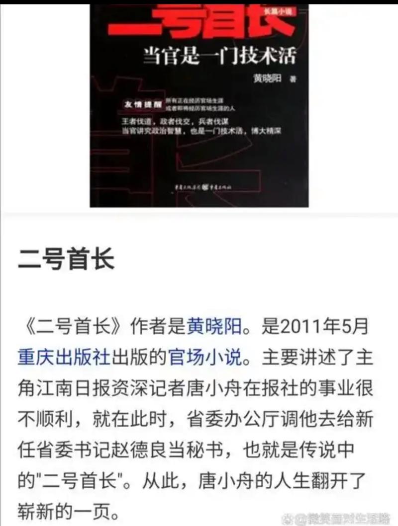 《二号首长》全文在线阅读 | 官场权谋经典小说